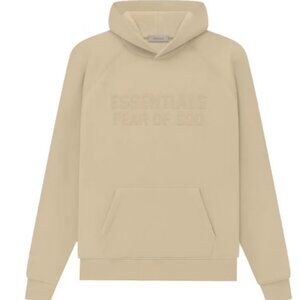 FEAR OF GOD ESSENTIALS HOODIE SAND